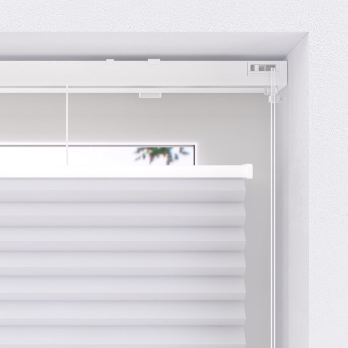 Plisségordijn Honingraat Easy Lichtdoorlatend 25 mm White 150 x 175