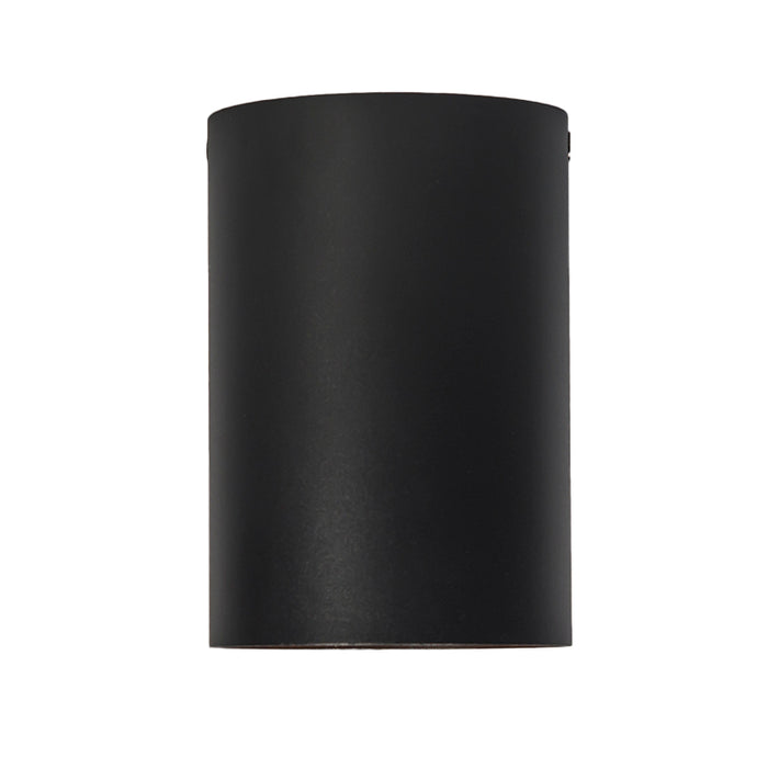 QAZQA Moderne spot zwart met goud GU10 50mm - Deep