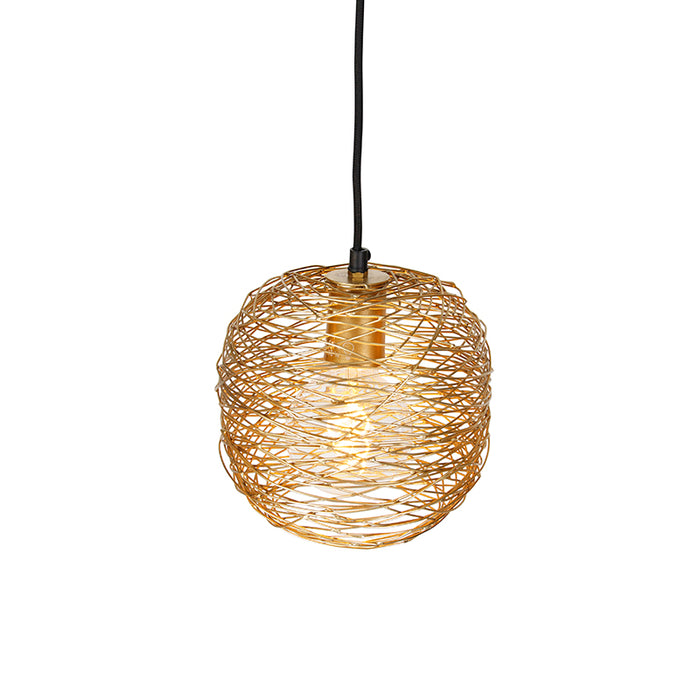 QAZQA Hanglamp sarella - Multicolor - Design - L 100cm