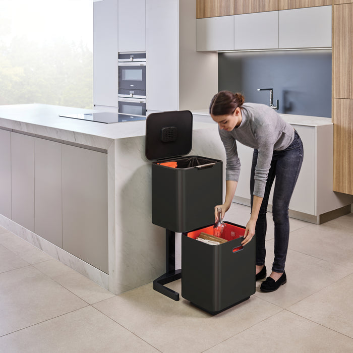 Joseph Joseph Intelligent Waste Afvalemmer Totem Max 60 Liter (30+30 Liter)