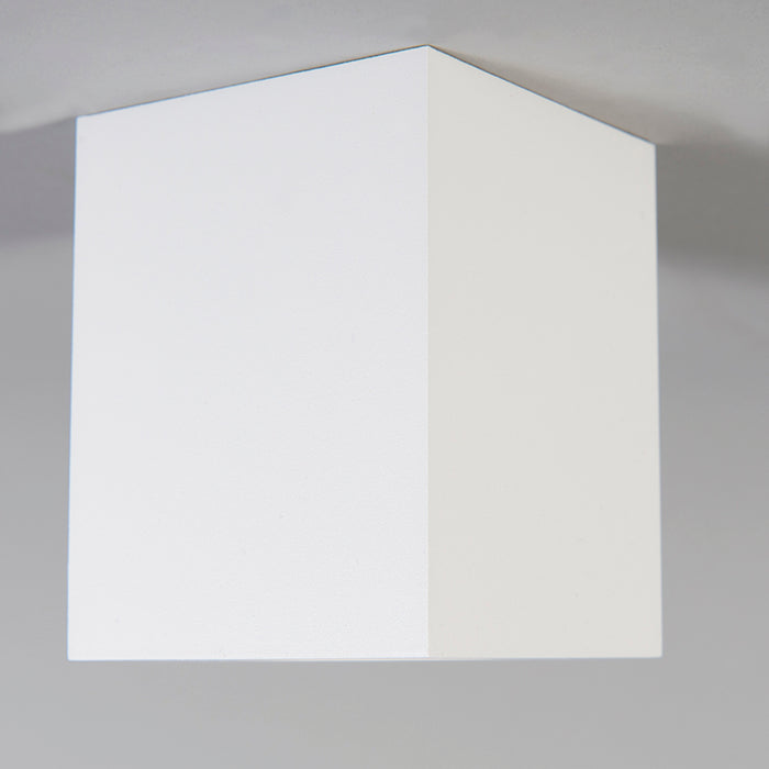 QAZQA Design opbouwspot wit GU10 50mm - Quba 2