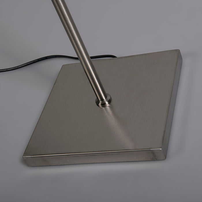 QAZQA Moderne vloerlamp grijs - VT 1