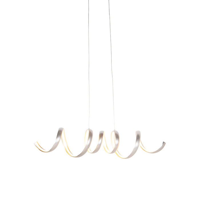 QAZQA LED Hanglamp twizle hl - Aluminium - Design - L 1050mm