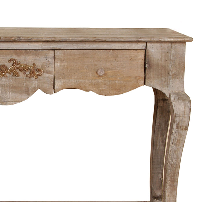 Clayre & Eef Sidetable  122x36x74 cm Bruin Hout Rechthoek Wandtafel