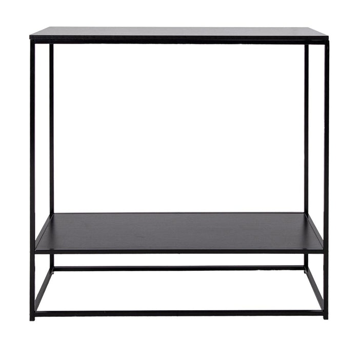 Artichok Karen metalen sidetable zwart - 80 x 36 cm