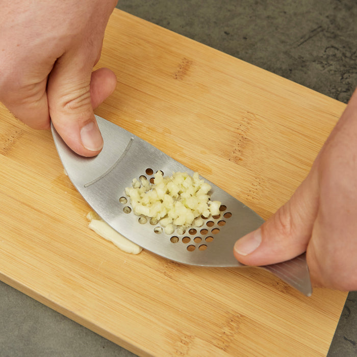 Kikkerland Fish Knoflookpers