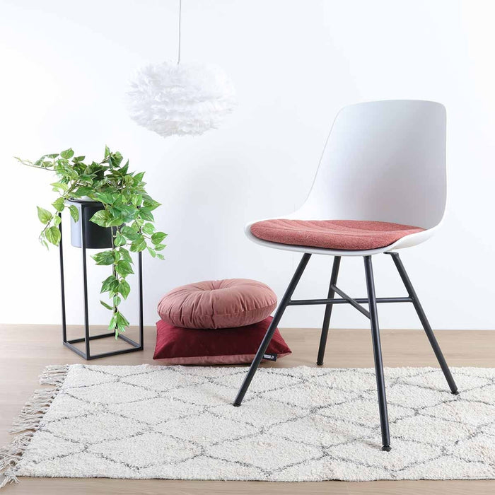 Artichok Finnley staande bloempot zwart - set van 2