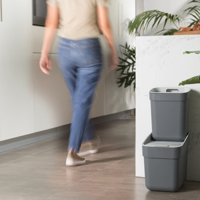 Curver Ready to Collect Prullenbak 10 L - Grijs