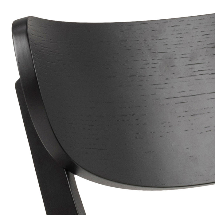 by fonQ basic Crow Eetkamerstoel - Zwart