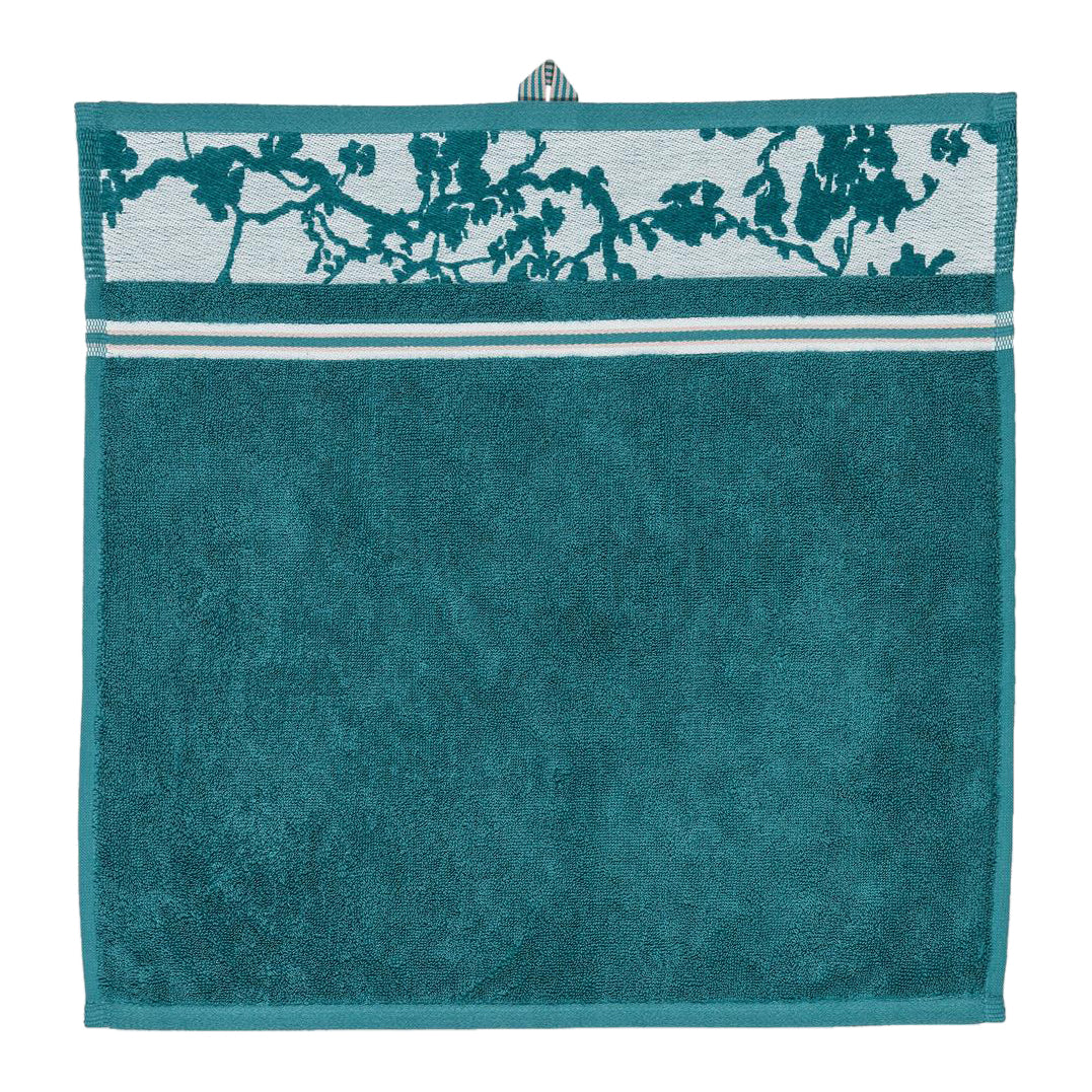 Beddinghouse x Van Gogh Museum Fleurir Handdoek 50 x 50 cm - Blauw