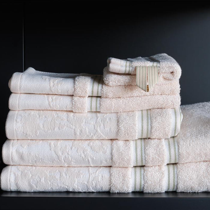 Beddinghouse x Van Gogh Museum Fleurir Handdoek 50 x 50 cm - Gebroken Wit