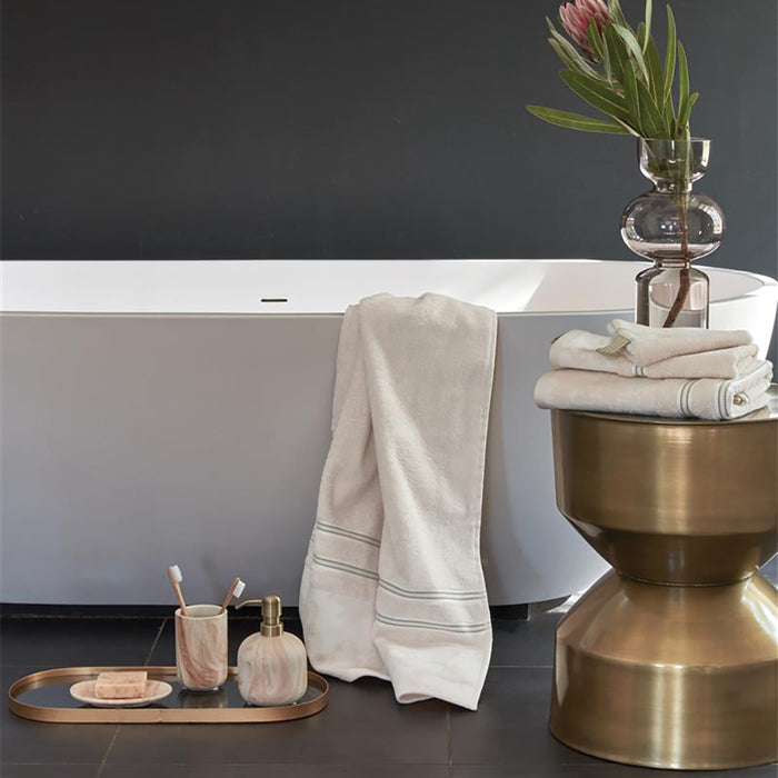 Beddinghouse x Van Gogh Museum Fleurir Handdoek 50 x 50 cm - Gebroken Wit