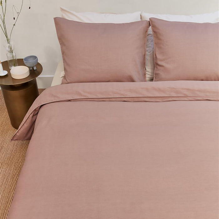 vtwonen Earth Dekbedovertrek 140 x 200/220 cm - Roze