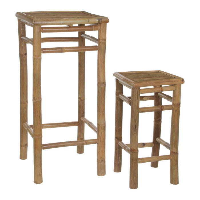 Mica Decorations Tropical Bijzettafel - 2 st.