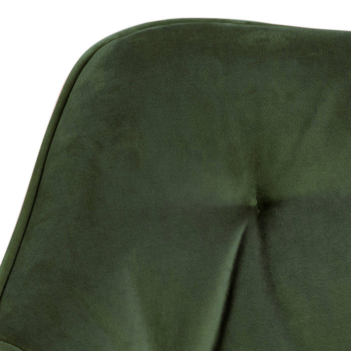 MOOS Lopin Eetkamerstoel - Donkergroen - 4-poot