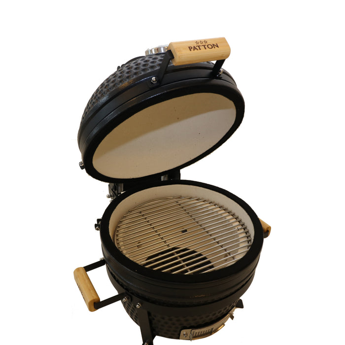 Patton Kamado Grill Keramische Barbecue Tafelmodel 16'' Ø 34 cm
