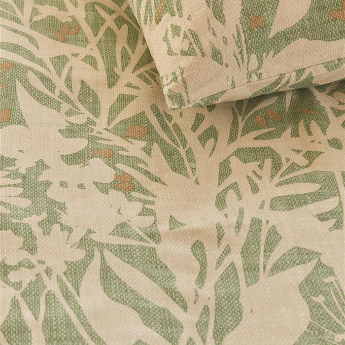 Ariadne at Home Botanical Dekbedovertrek 240 x 200/220 cm - Groen
