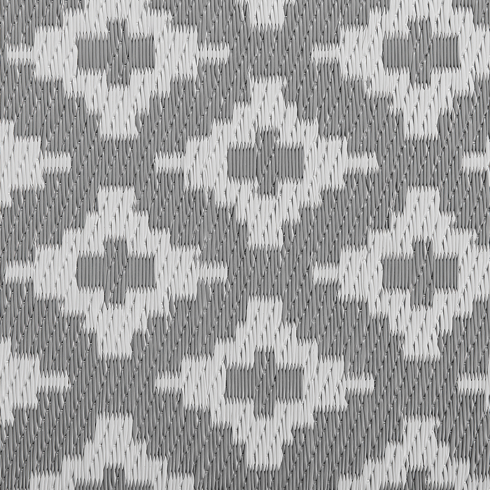 Beliani - THANE - Outdoor kleed - Grijs - 120 x 180 cm - Polypropyleen