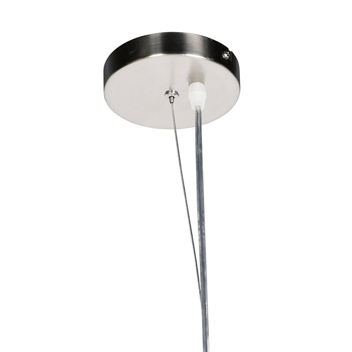 QAZQA Scandinavische hanglamp opaal glas 50cm - Ball 50