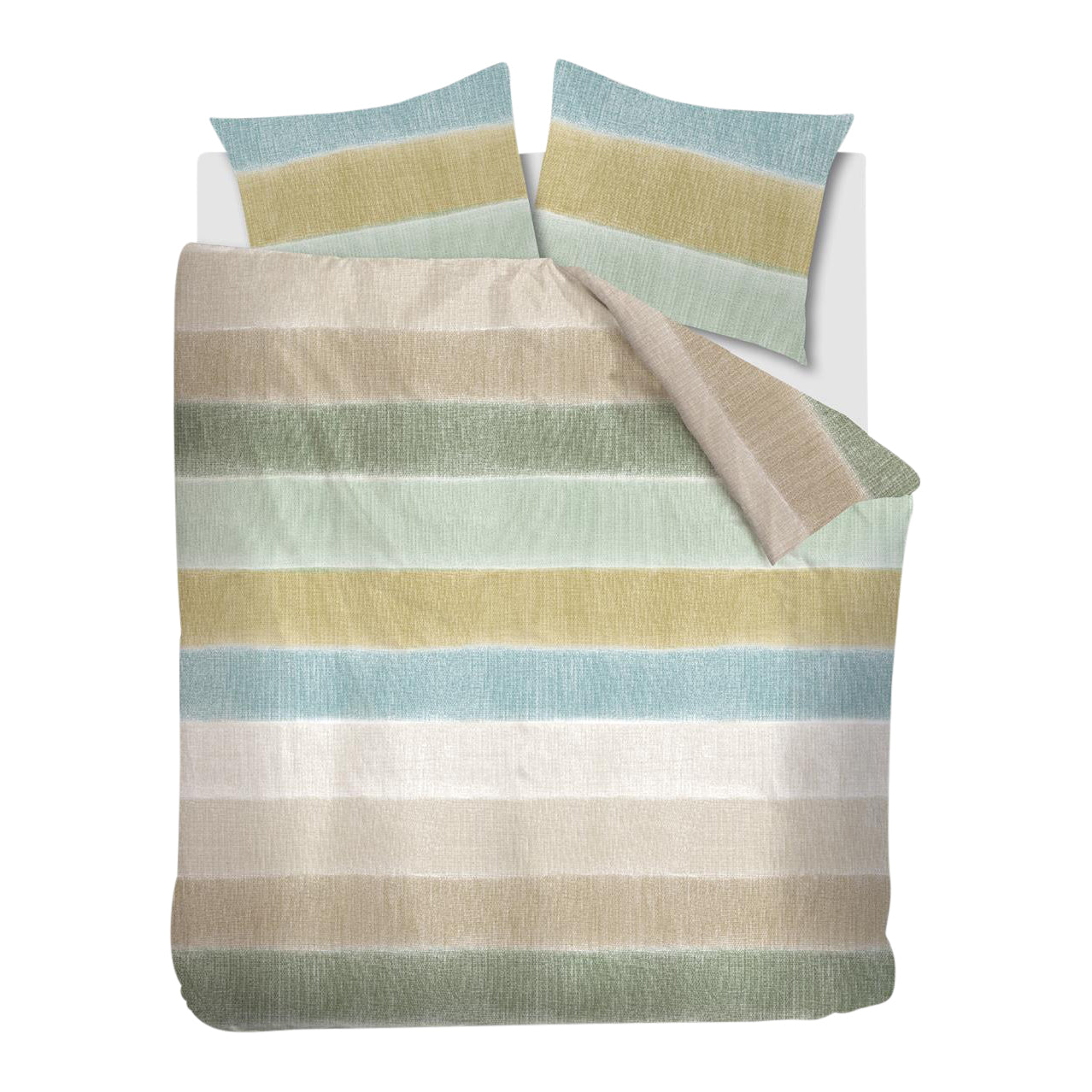 Ariadne at Home Soft Linen Dekbedovertrek 240 x 200/220 cm - Groen