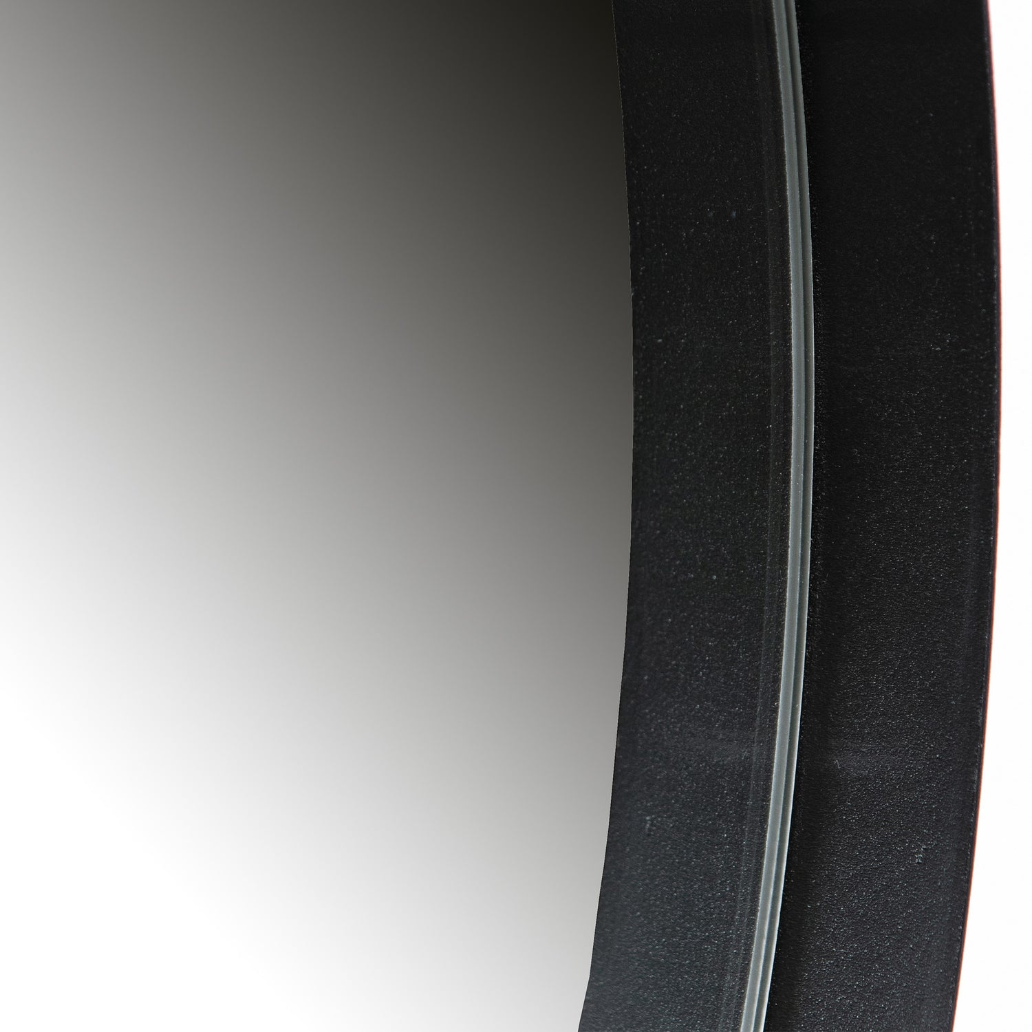 Woood Doutzen Spiegel - Zwart - Ø 115 cm