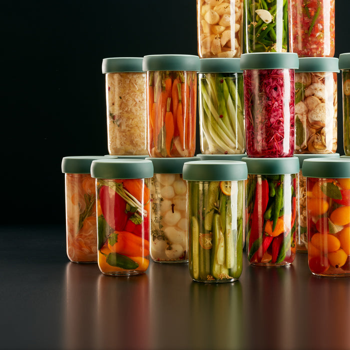 LÈkuÈ Fermentatie Set + 2 Bokalen 0,7 L