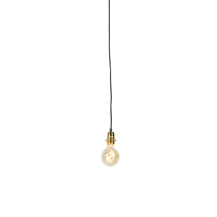 QAZQA Hanglamp cava luxe - Goud|messing - Modern - D 100mm