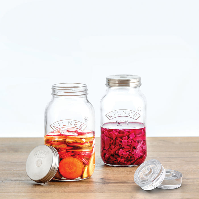 Kilner Fermentatie Set + 2 bokalen 1 L