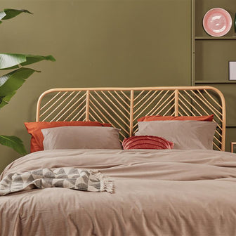 At Home by Beddinghouse Cosy Corduroy Dekbedovertrek 240 x 200 cm - Naturel