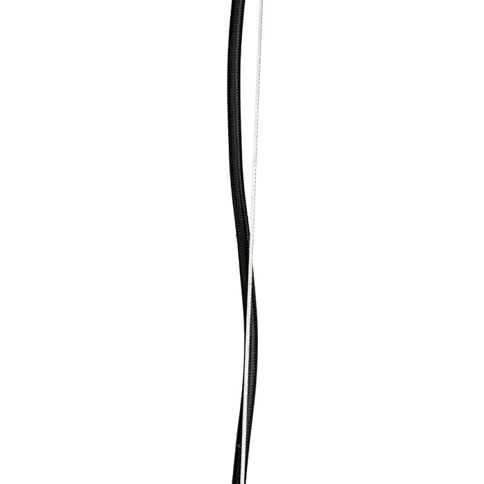 QAZQA +Moderne hanglamp messing met smoke glas 50 cm - Ball