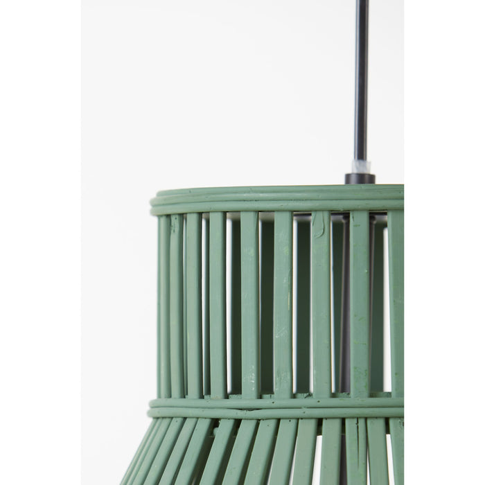 Light & Living Hanglamp Timaka - Rotan Groen - Ø37cm