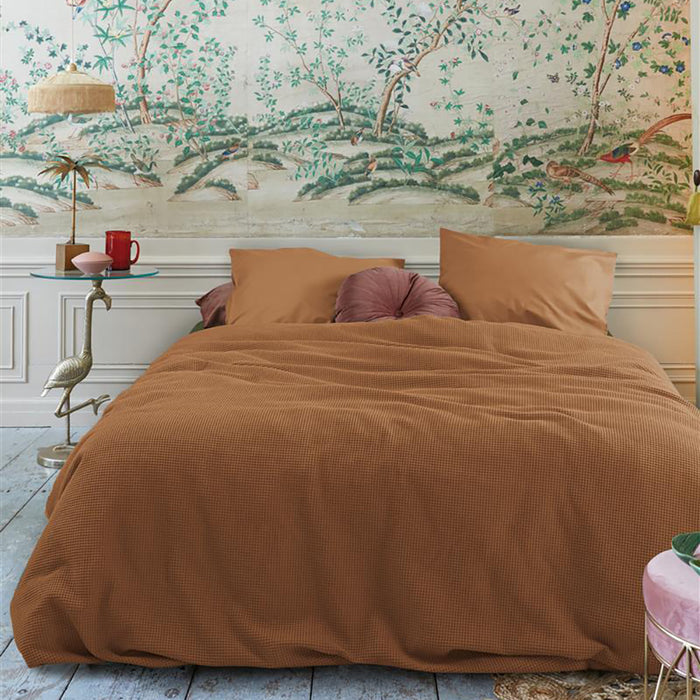 At Home by Beddinghouse Relax Dekbedovertrek 140 x 200/220 cm - Bruin