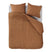 At Home by Beddinghouse Relax Dekbedovertrek 200 x 200/220 cm - Bruin