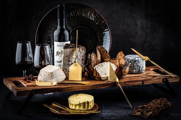 Style de Vie kaasmessenset 6-delig, goud