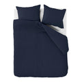 At Home by Beddinghouse Relax Dekbedovertrek 200 x 200/220 cm - Donkerblauw