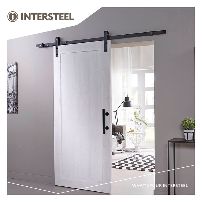Intersteel Deurgreep T-model Ø25x305 mm met schuifdeurkom 220x60 mm