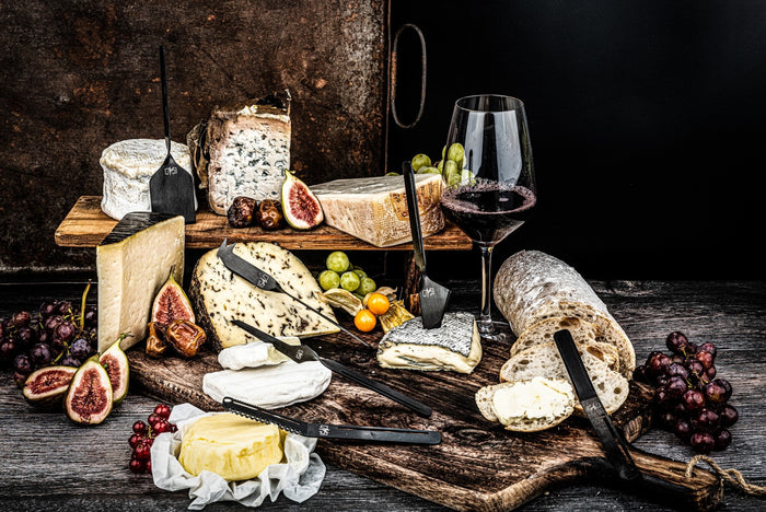 Style de Vie kaasmessenset 6-delig, zwart