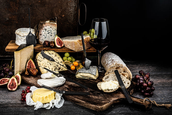 Style de Vie kaasmessenset 6-delig, zwart