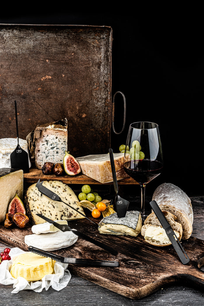 Style de Vie kaasmessenset 6-delig, zwart