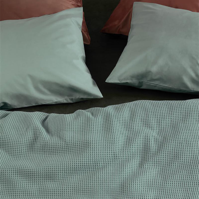 At Home by Beddinghouse Relax Dekbedovertrek 240 x 200/220 cm - Grijs/Groen