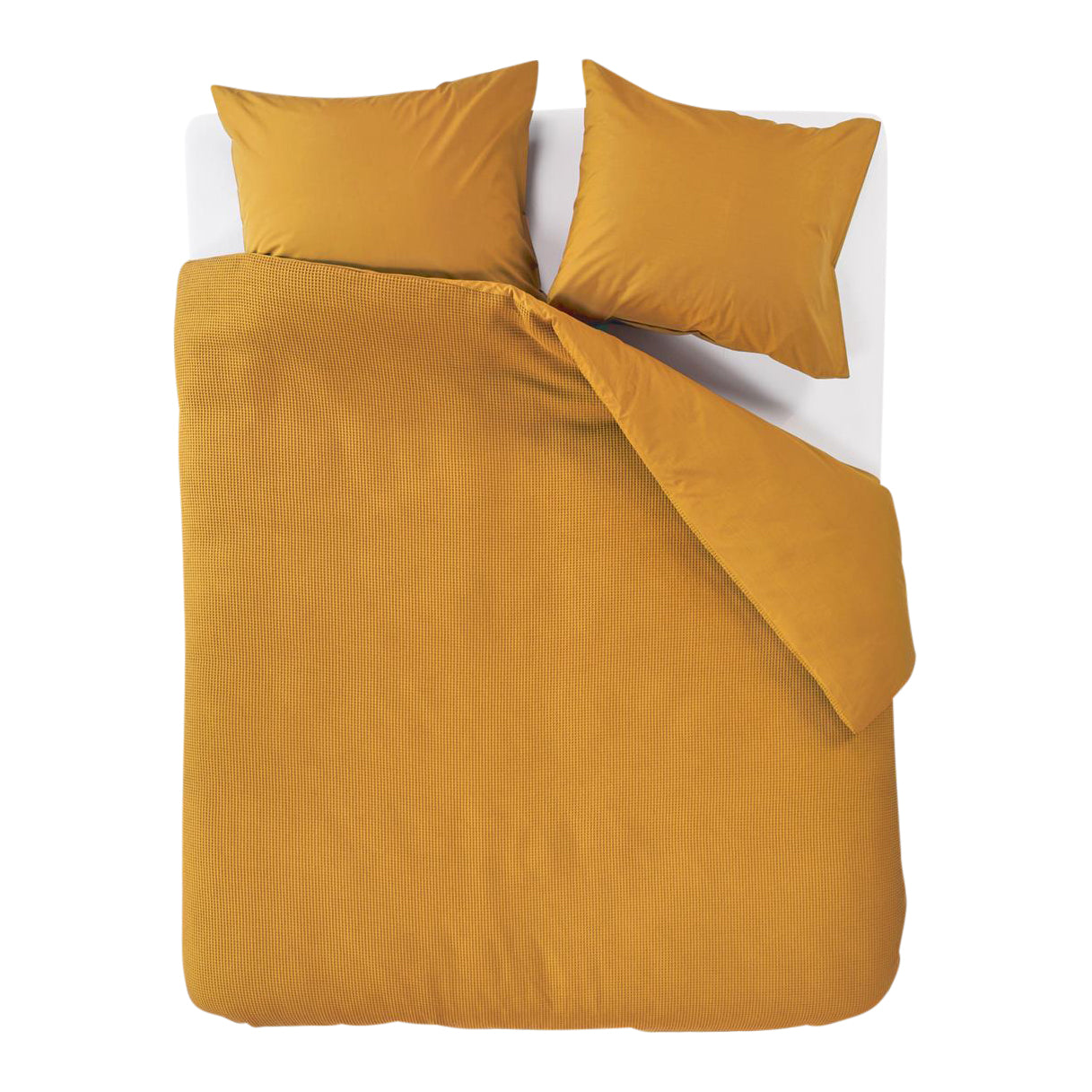 At Home by Beddinghouse Relax Dekbedovertrek 240 x 200/220 cm - Oker