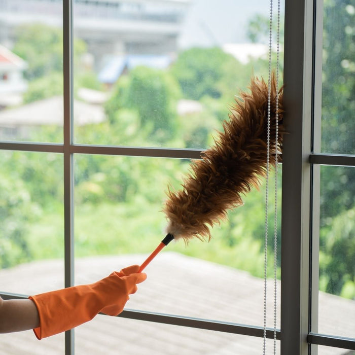 Orange85 Plumeau Uitschuifbaar met Telescoopsteel Aluminium