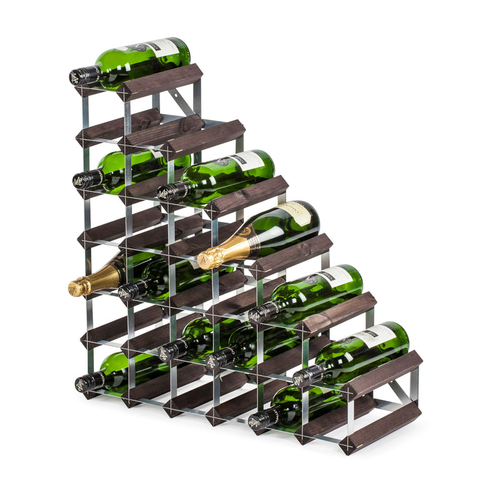 Traditional Wine Rack Co. Wijnrek Trap 27 Flessen