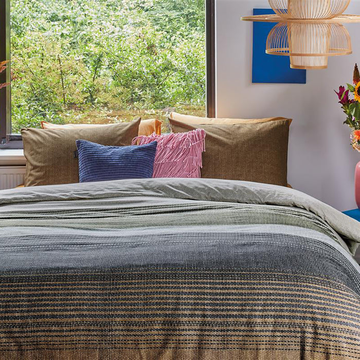 Beddinghouse Bruno Dekbedovertrek 140 x 200/220 cm - Groen