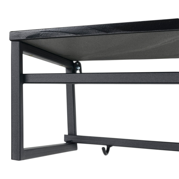 by fonQ  Duuk Wandkapstok - Zwart