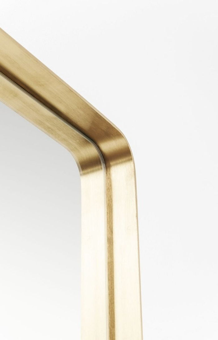 Kare Design Curve Spiegel 70 X 200 Cm - Messing