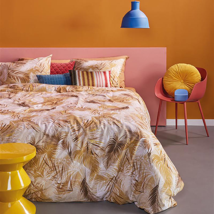 Beddinghouse Easy Breezy Dekbedovertrek 140 x 200/220 cm - Oker