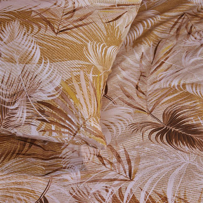 Beddinghouse Easy Breezy Dekbedovertrek 140 x 200/220 cm - Oker