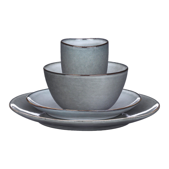 Mica Decorations Tabo Serviesset 16-delig - Grijs