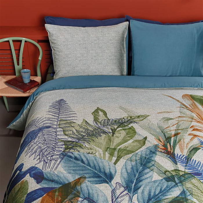 Beddinghouse Isla Dekbedovertrek 140 x 200/220 cm - Blauw